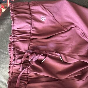 Lululemon Athletica Burgundy joggers